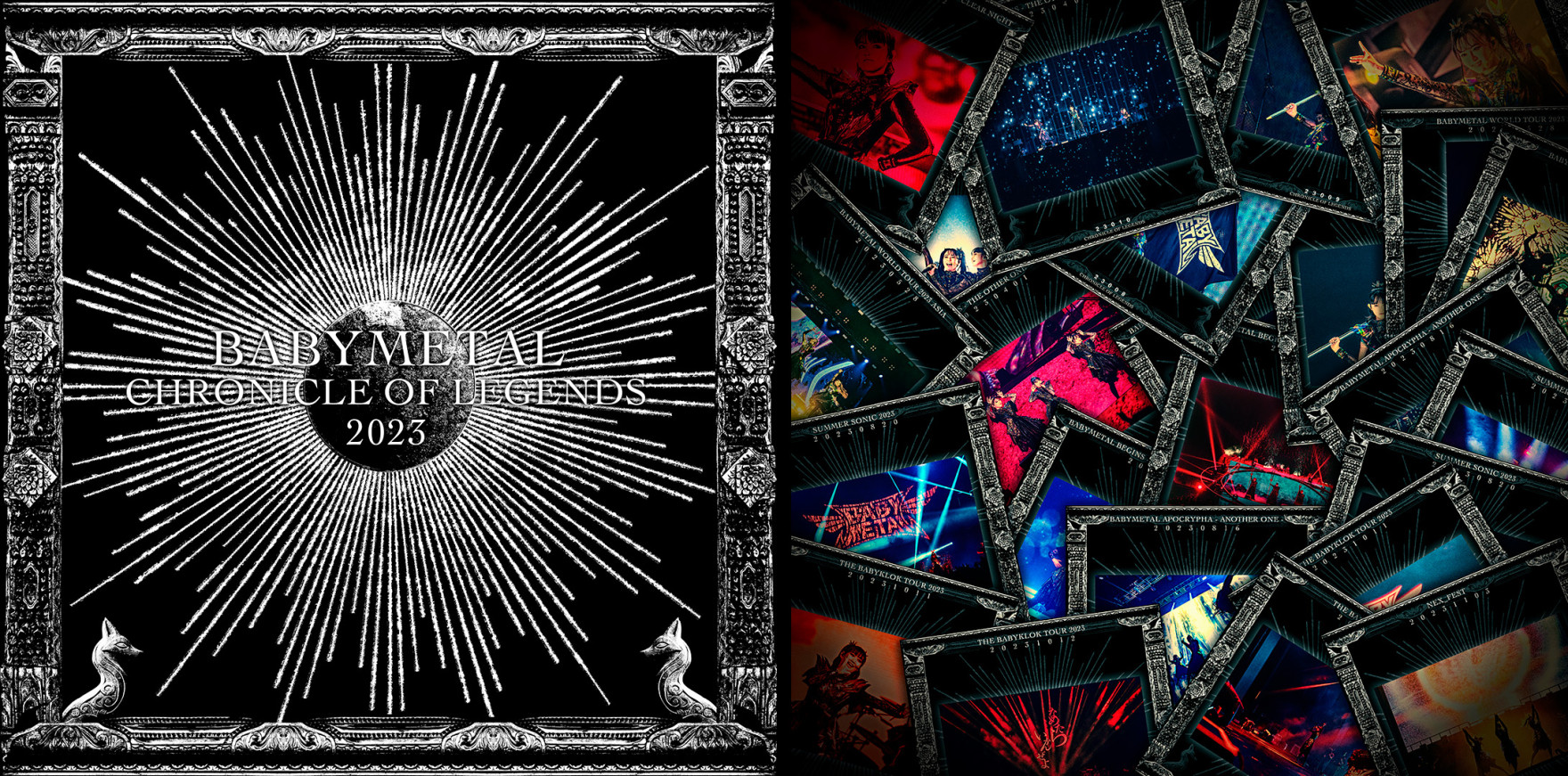Digital Photo Card "CHRONICLE OF LEGENDS 2023" granted as NFT at BABYMETAL's "THE ONE - 2024"